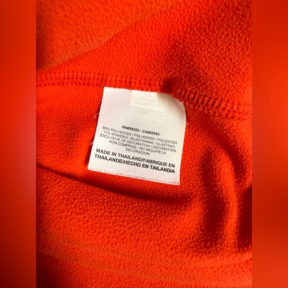 NIKE DRI-FIT Element Red/orange full zip jacket size M. - Picture 12 of 15